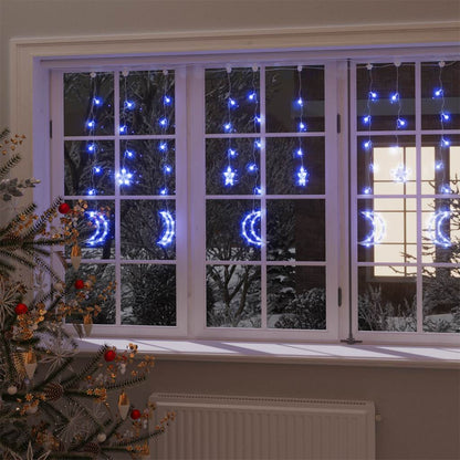 vidaXL Fairy Light | Blue | Plastic | About 2 metres wide | Remote control