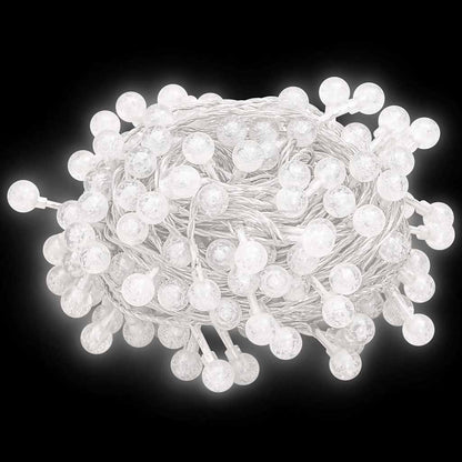 vidaXL Globe Fairy String Lights 40m 400 LED Cold White 8 Function