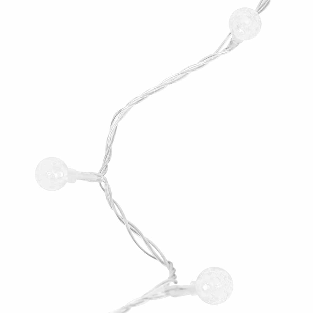vidaXL Globe Fairy String Lights 40m 400 LED Cold White 8 Function