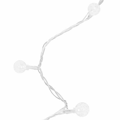 vidaXL Globe Fairy String Lights 40m 400 LED Cold White 8 Function