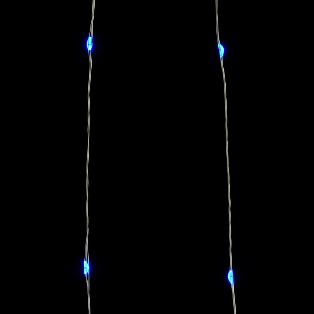 vidaXL LED Micro Fairy String Lights 40m 400 LED Blue 8 Function
