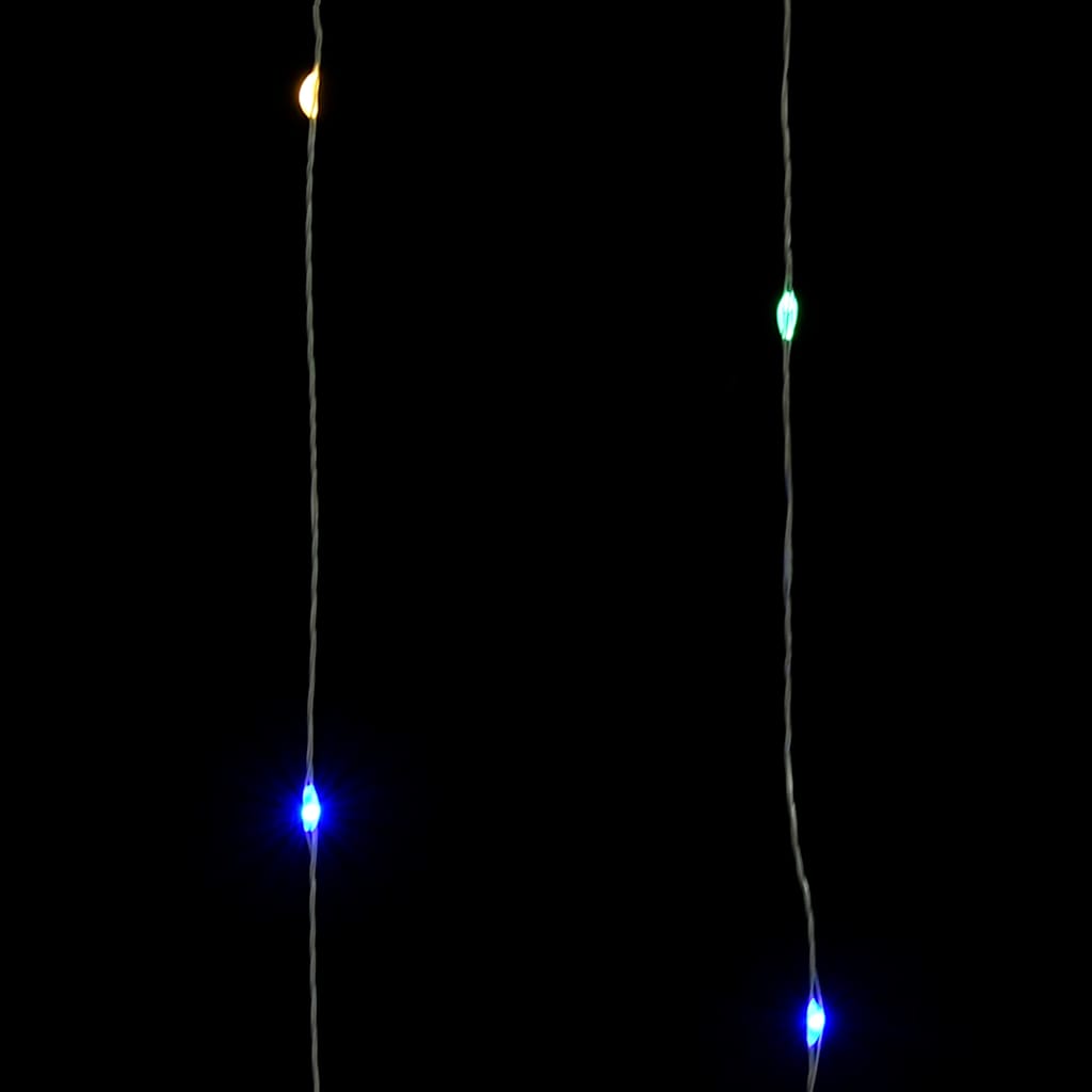 328850 vidaXL LED Micro Fairy String Lights 40m 400 LED Colourful 8 Function