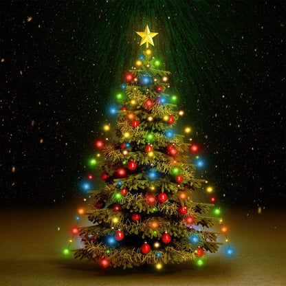 vidaXL Tree Light | Colourful | PVC | 150 cm Tree Height