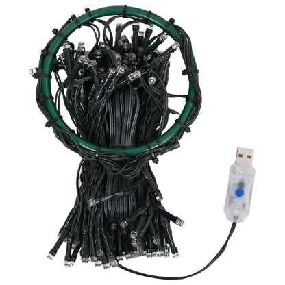 vidaXL Christmas Tree Net Lights with 300 LEDs Cold White 300 cm