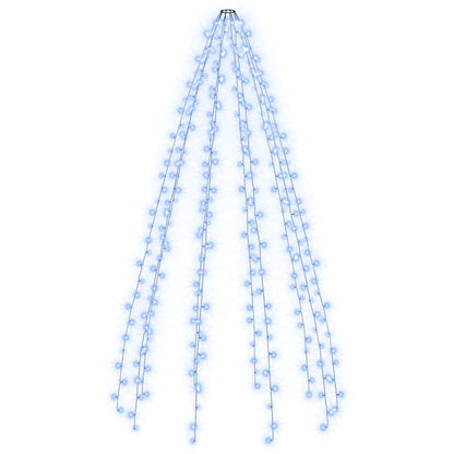vidaXL Tree Light | Blue | PVC | Perfect for 300 cm high tree | Portable