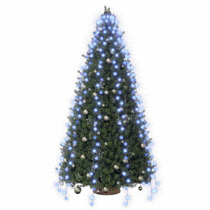 vidaXL Tree Light | Blue | PVC | Perfect for 300 cm high tree | Portable