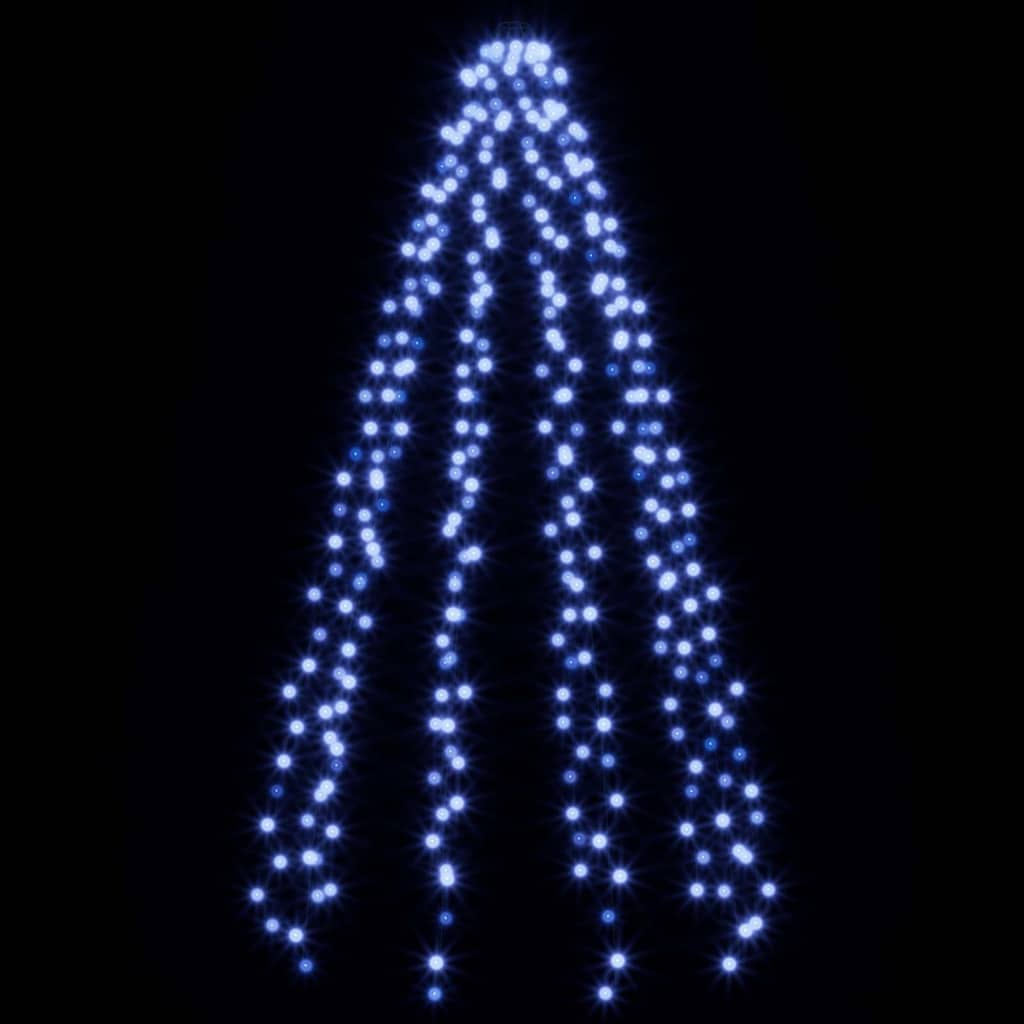 vidaXL Tree Light | Blue | PVC | Perfect for 300 cm high tree | Portable