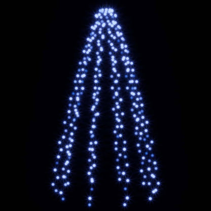 vidaXL Tree Light | Blue | PVC | Perfect for 300 cm high tree | Portable