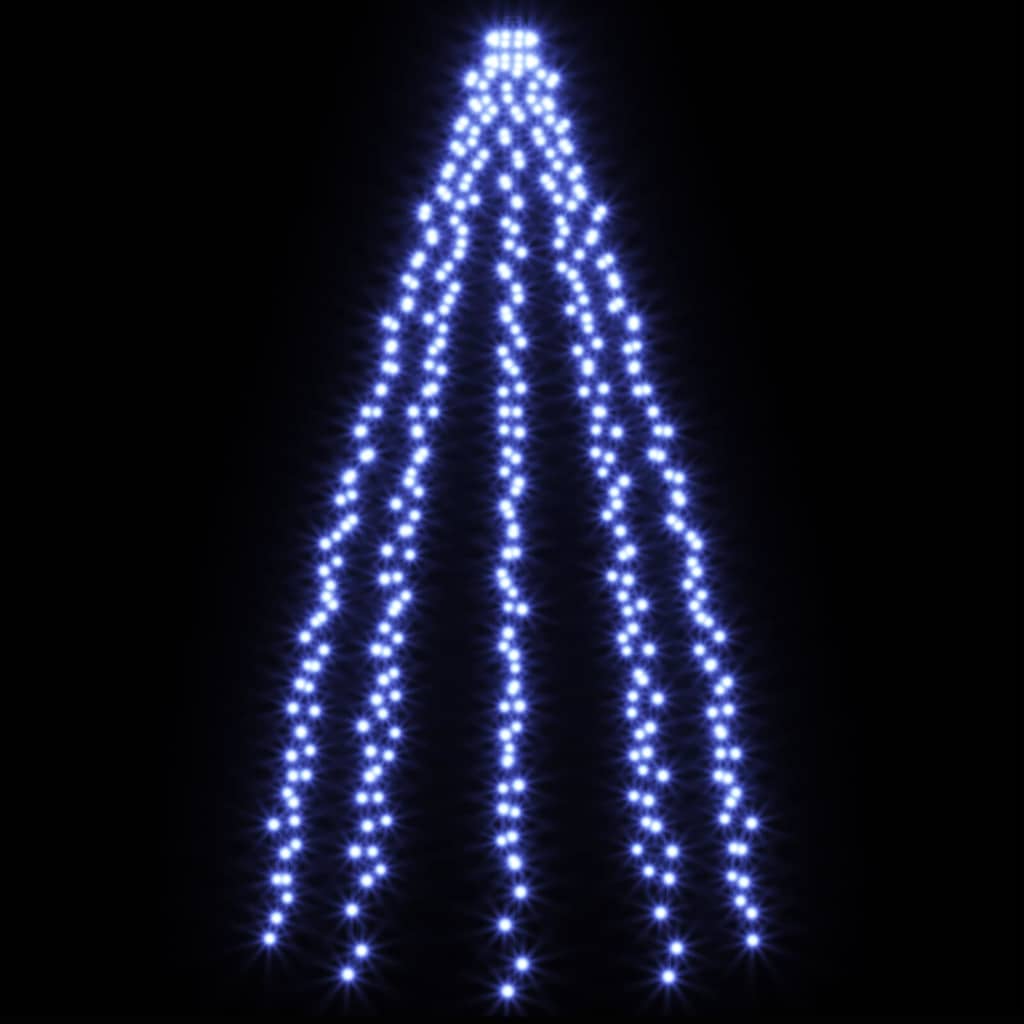 vidaXL Tree Light | Blue | PVC | Fits trees up to 400 cm | Portable | Tree Light
