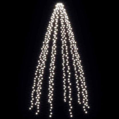 328896 vidaXL Tree Lights with 500 LEDs Cold White 500 cm Indoor Outdoor