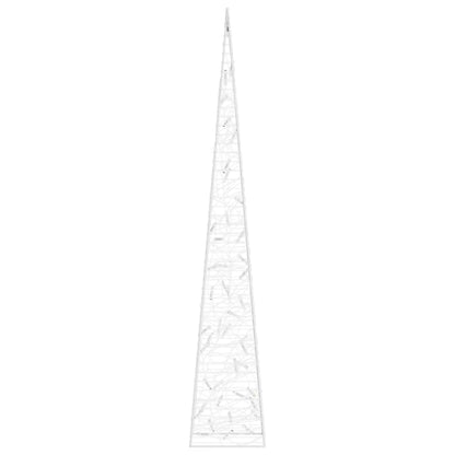 vidaXL Acrylic Decorative LED Light Cone Warm White 90 cm