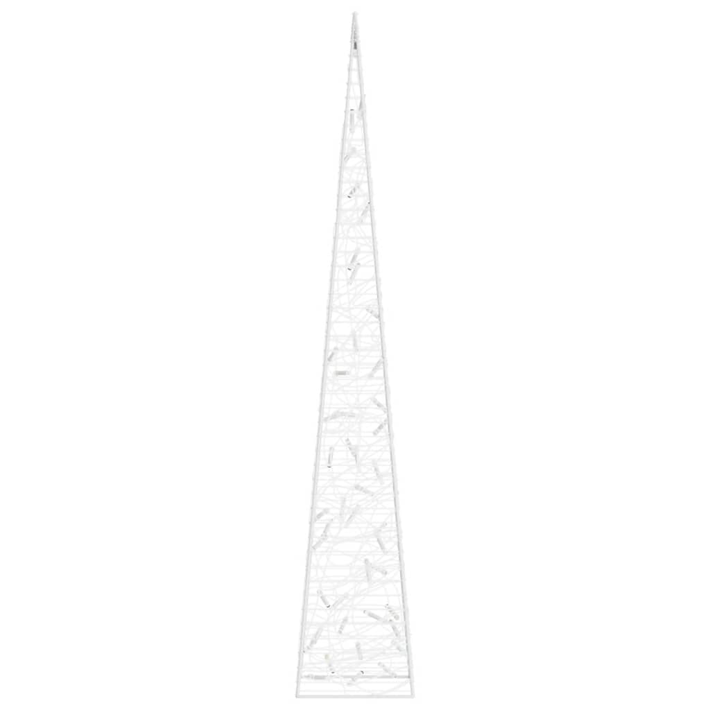 vidaXL Acrylic Decorative LED Light Cone Multicolour 90 cm