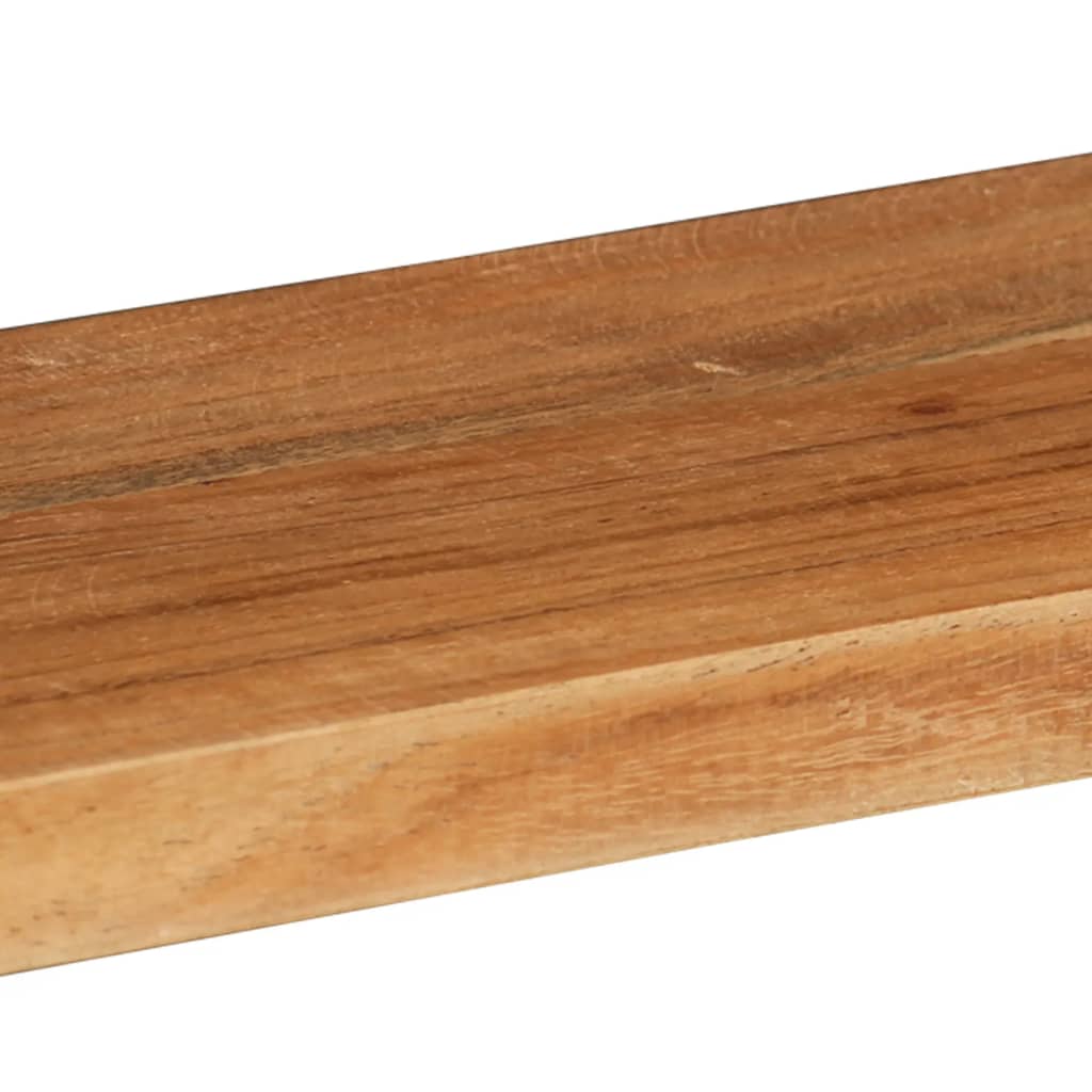 vidaXL Wall Cube Shelf | Natural acacia wood | Solid acacia wood