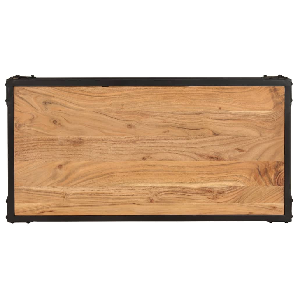 vidaXL Coffee Table 90x45x35 cm Solid Acacia Wood