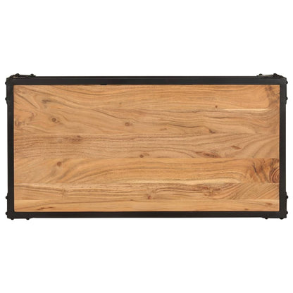 vidaXL Coffee Table 90x45x35 cm Solid Acacia Wood