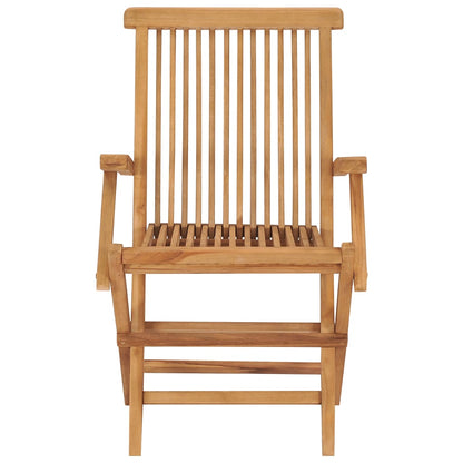 vidaXL Garden Chairs 8 pcs Solid Teak Wood