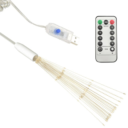 vidaXL Outdoor Christmas Firecrack Light Warm White 20cm 140 LEDs