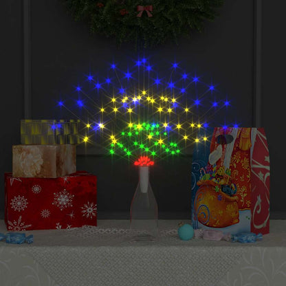 vidaXL Outdoor Christmas Firecrack Lights 2pcs Multicolour 20cm 280 LEDs