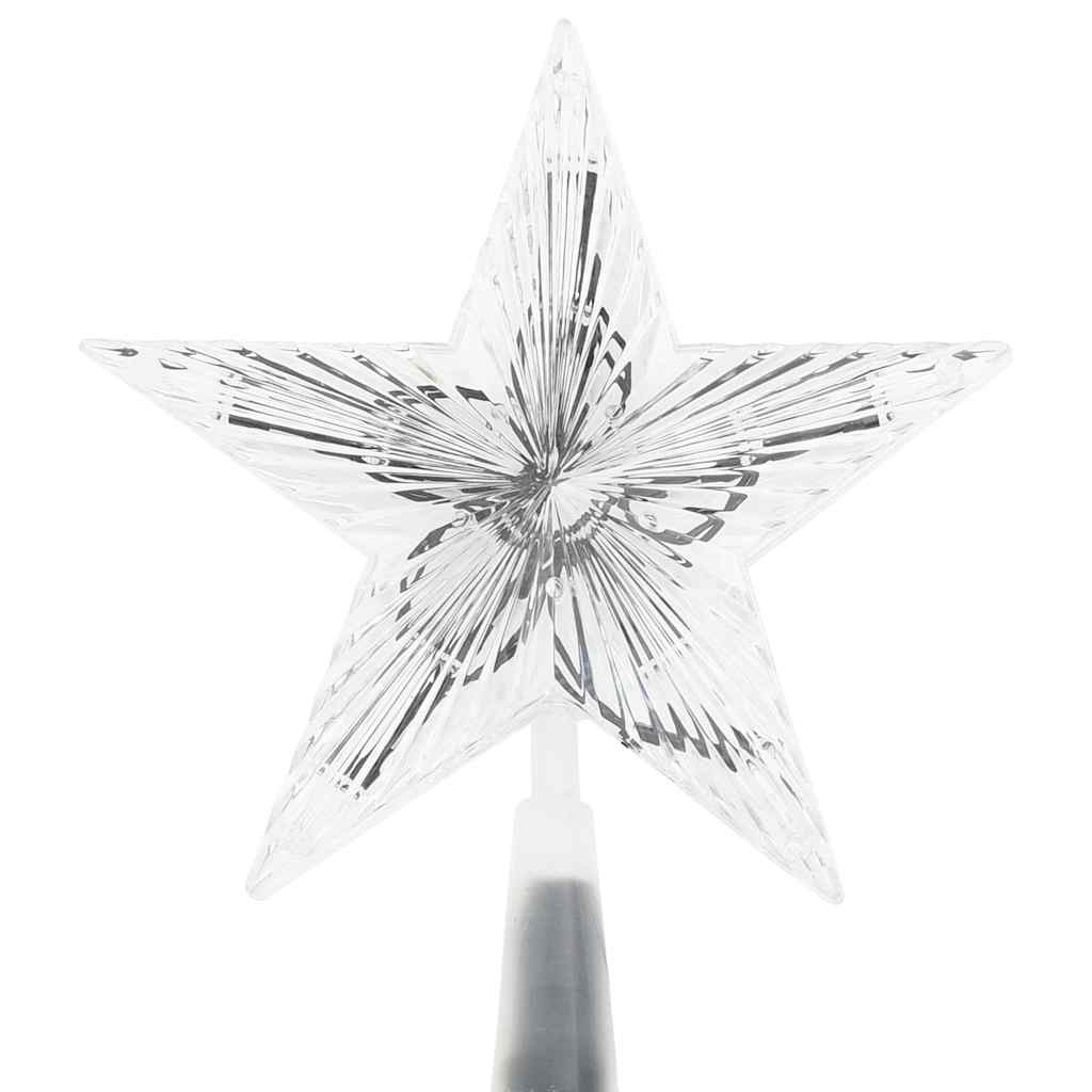 vidaXL Christmas Cone Tree Warm White 100 LEDs Decoration 70x180 cm