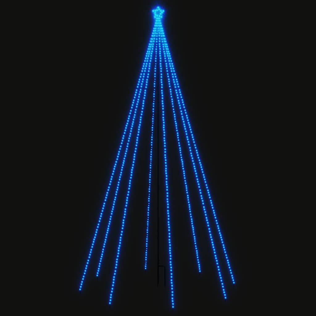vidaXL LED Christmas Tree Indoor Outdoor 800 LEDs Blue 5 m
