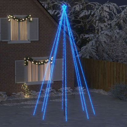 vidaXL LED Christmas Tree Indoor Outdoor 800 LEDs Blue 5 m