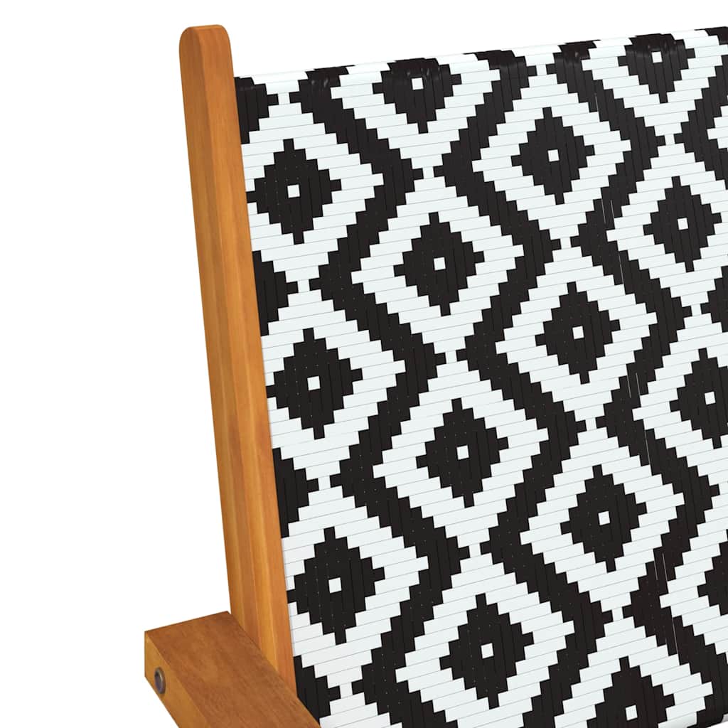 316249 vidaXL Garden Chairs 2 pcs Solid Acacia Wood