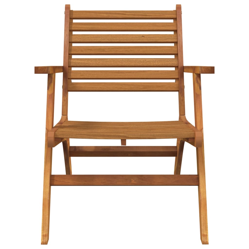 vidaXL Garden Chair | Brown | Solid acacia wood | Standard | Durable