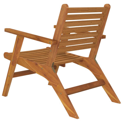vidaXL Garden Chair | Brown | Solid acacia wood | Standard | Durable