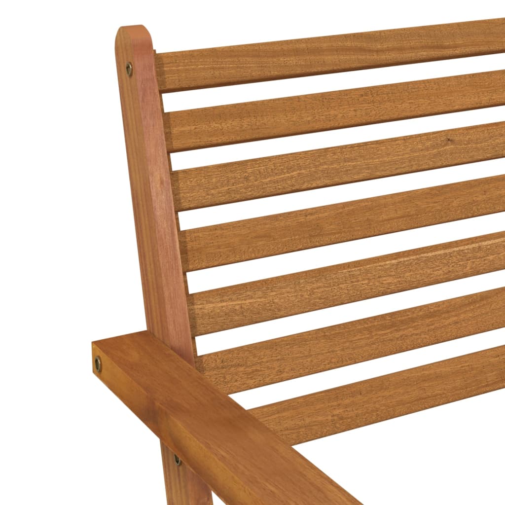 vidaXL Garden Chair | Brown | Solid acacia wood | Standard | Durable