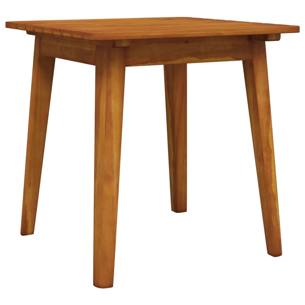 vidaXL Bistro Set | Brown | Solid acacia wood | Medium |  Collapsible