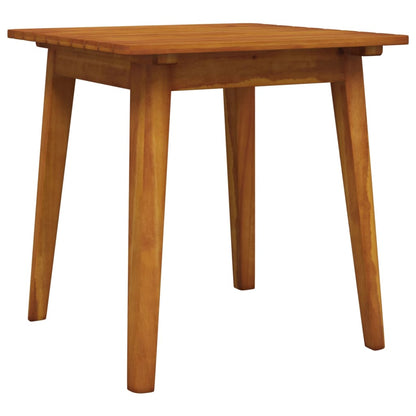 vidaXL Bistro Set | Brown | Solid acacia wood | Medium |  Collapsible