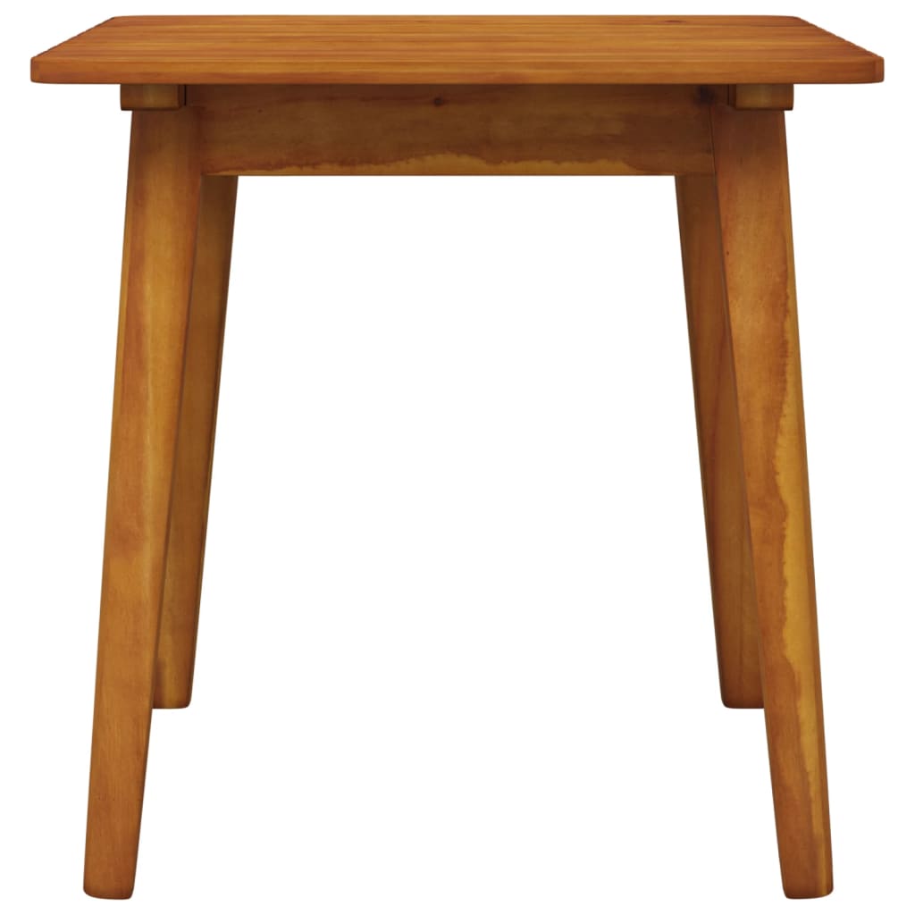 vidaXL Bistro Set | Brown | Solid acacia wood | Medium |  Collapsible