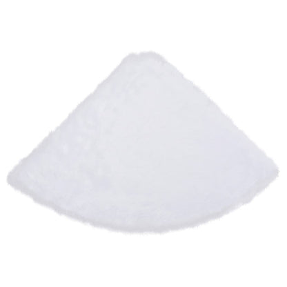 vidaXL Christmas Tree Skirt White 150 cm Faux Fur