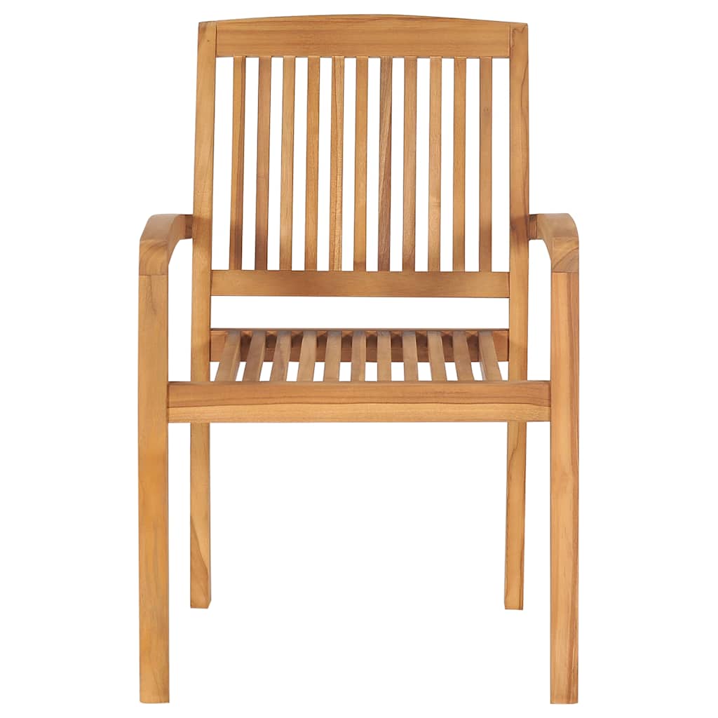 vidaXL Garden Dining Set | Natural Teak | Solid teak wood | Standard