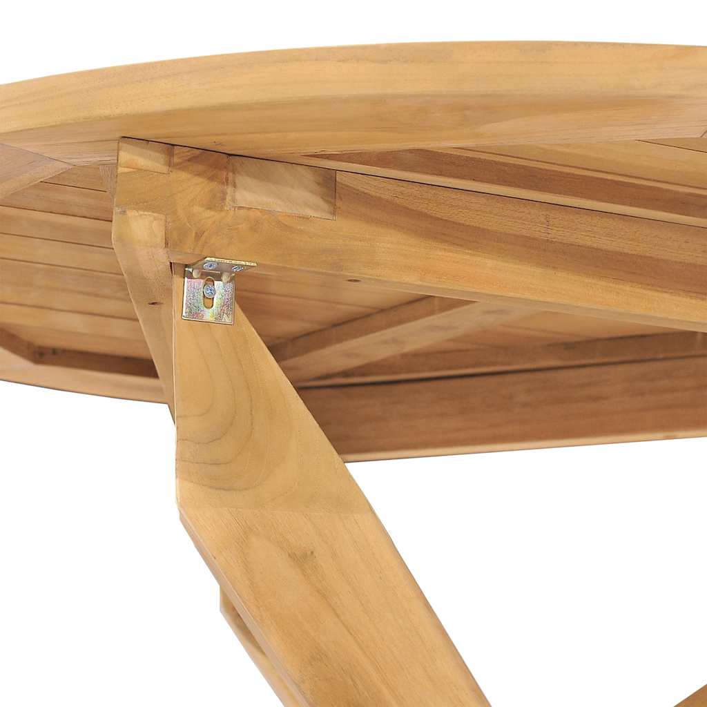 vidaXL Garden Dining Set | Natural Teak | Solid teak wood | Standard