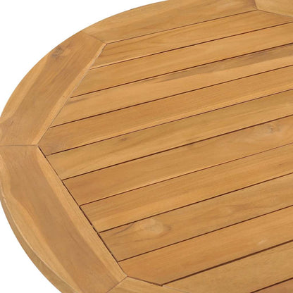 vidaXL Garden Dining Set | Natural Teak | Solid teak wood | Standard