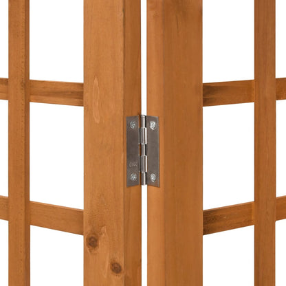vidaXL 3-Panel Room Divider/Trellis Solid Fir Wood 121x180.5 cm