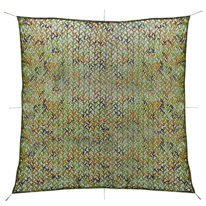 vidaXL Camouflage Net with Storage Bag 2x3 m Green