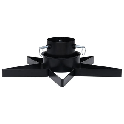 vidaXL Christmas Tree Stand Black 47x47x13.5 cm