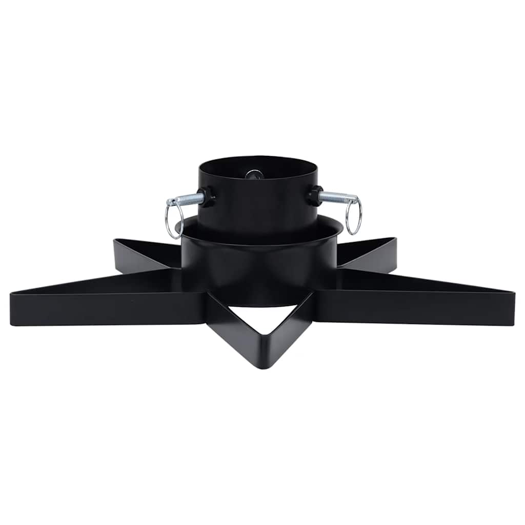 vidaXL Christmas Tree Stand | Black | Metal | Medium | Christmas Tree Stand