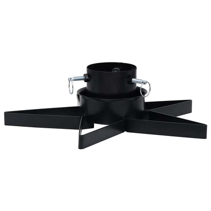 vidaXL Christmas Tree Stand | Black | Metal | Medium | Christmas Tree Stand
