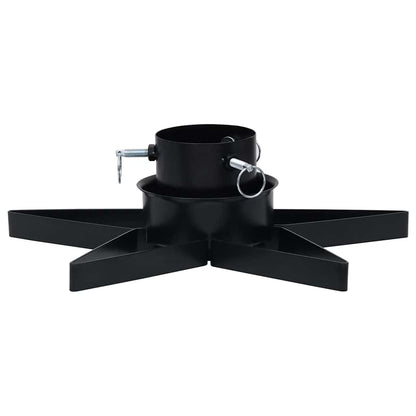 vidaXL Christmas Tree Stand | Black | Metal | Medium | Christmas Tree Stand
