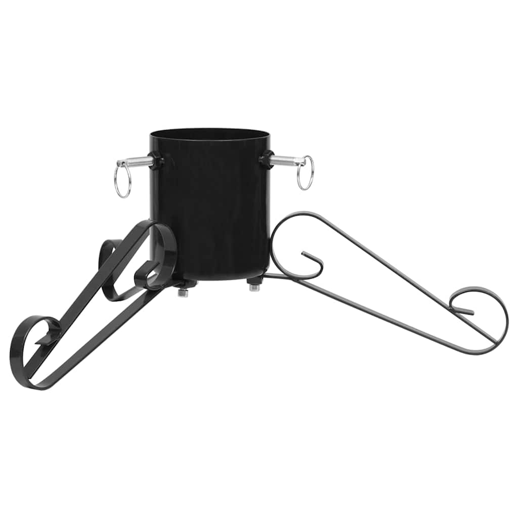 331319 vidaXL Christmas Tree Stand Black 58x58x21 cm