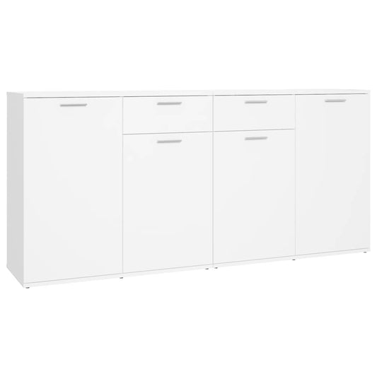 vidaXL Sideboard White 160x36x75 cm Engineered Wood
