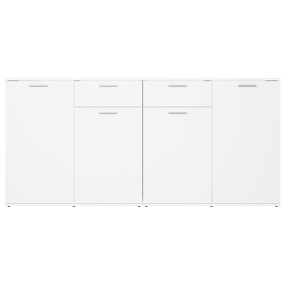 vidaXL Sideboard White 160x36x75 cm Engineered Wood