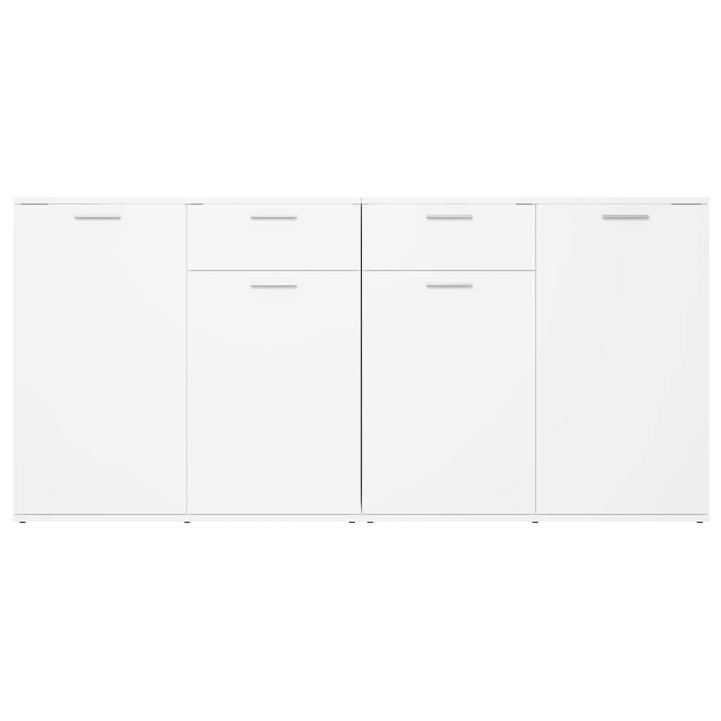 vidaXL Sideboard White 160x36x75 cm Engineered Wood