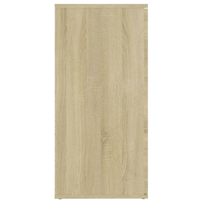 vidaXL Sideboard Sonoma Oak 160x36x75 cm Engineered Wood