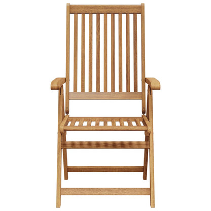 vidaXL Garden Chair | Set of 8 | Natural Wood | Solid Acacia Wood | Standard