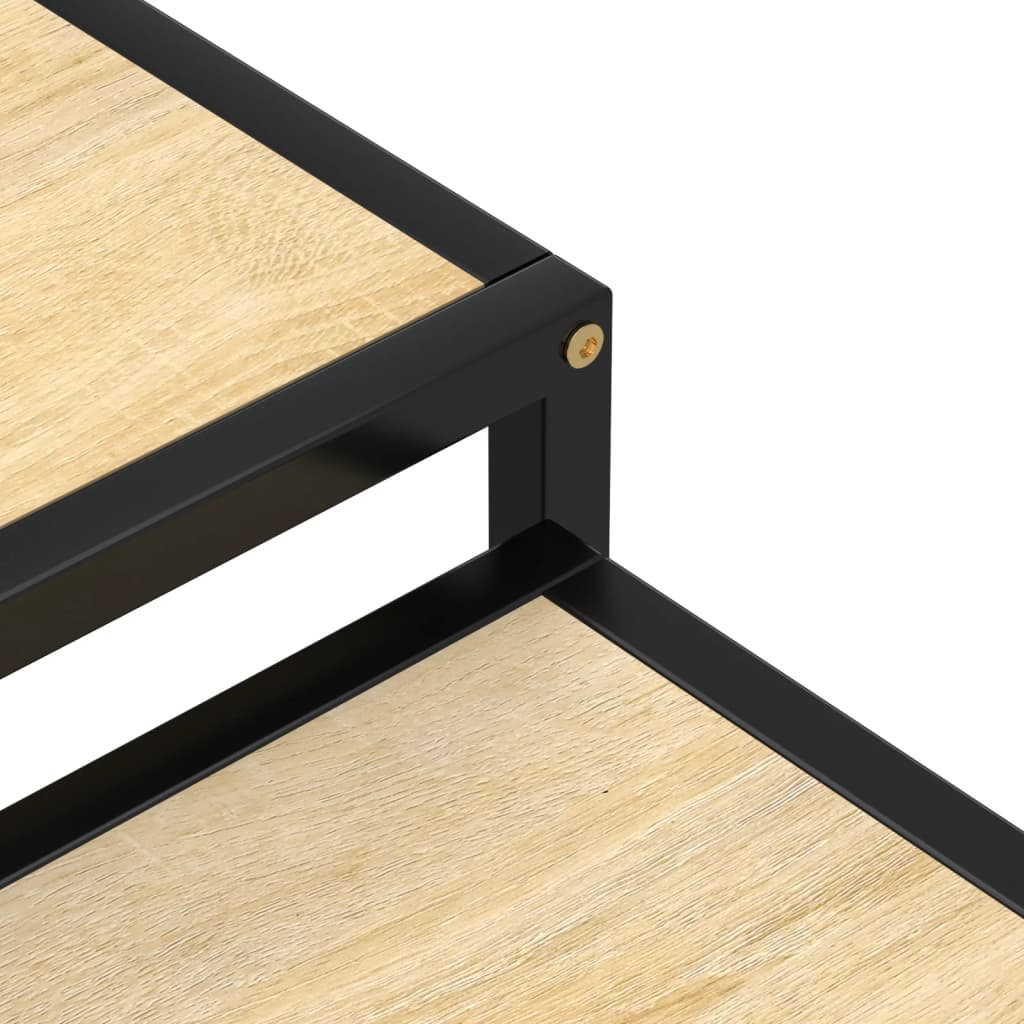 vidaXL Tea Tables 2 pcs MDF Sonoma Oak