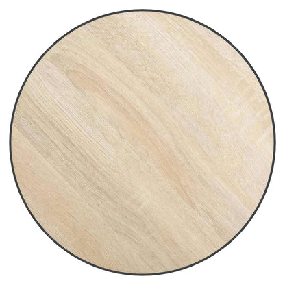 vidaXL Tea Table Sonoma Oak Ø35 cm MDF